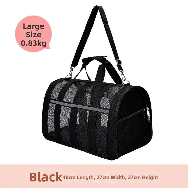 Дишаща чанта за домашни любимци от Oxford плат, капацитет до 10 кг