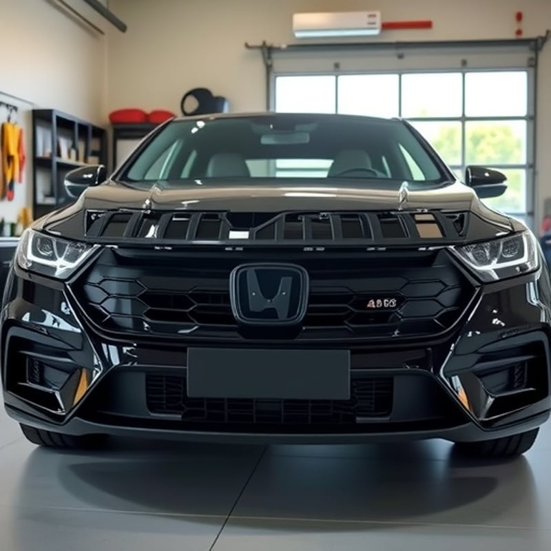 Gril ulaza zraka za Honda stil modele — ABS plastika; ugradnja na branik; 2022+ godina modela; automatski mjenjač