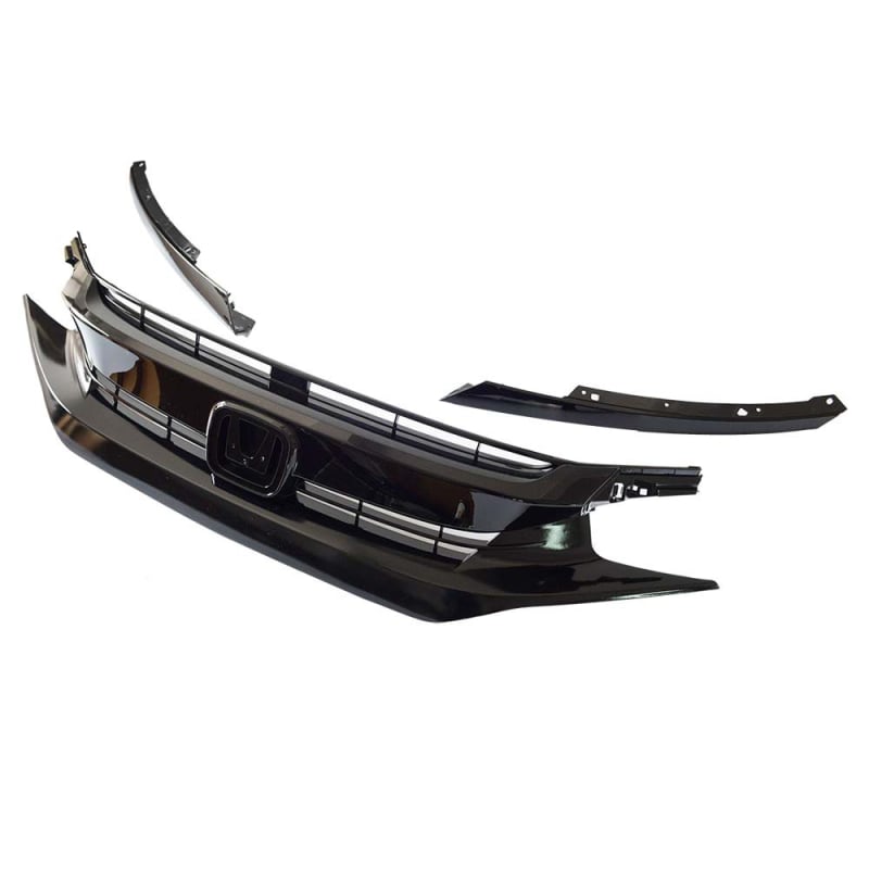 Honda Civic 2019+ Предна решетка за въздушен вход - ABS пластмаса, OE 71121-TET-H51