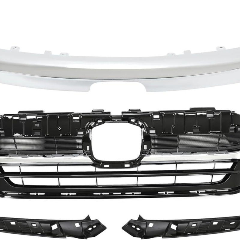 Grilă centrală pentru Honda Pilot 2019+ — ABS plastic, OE 71150TG7A50, montaj pe bara de protecție
