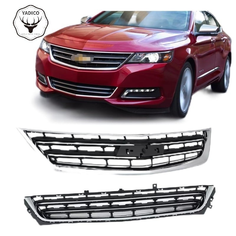 Prednja rešetka za Chevrolet Impala (gornja i donja) – ABS plast, montaža na branik, modeli 2014–2020, broj dijela 01DPL 1401002