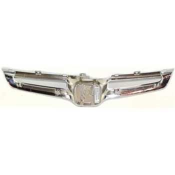 ABS plastična sjajna traka za gornju gril masku Honda Accord 2003-2007; Materijal: ABS plast; Ugradnja: branik; Težina: 0.5