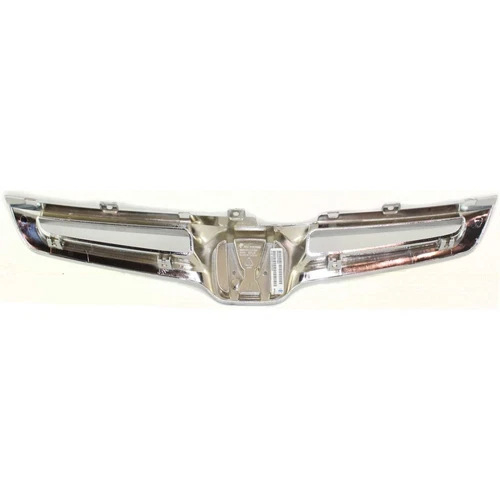ABS plastična sjajna traka za gornju gril masku Honda Accord 2003-2007; Materijal: ABS plast; Ugradnja: branik; Težina: 0.5
