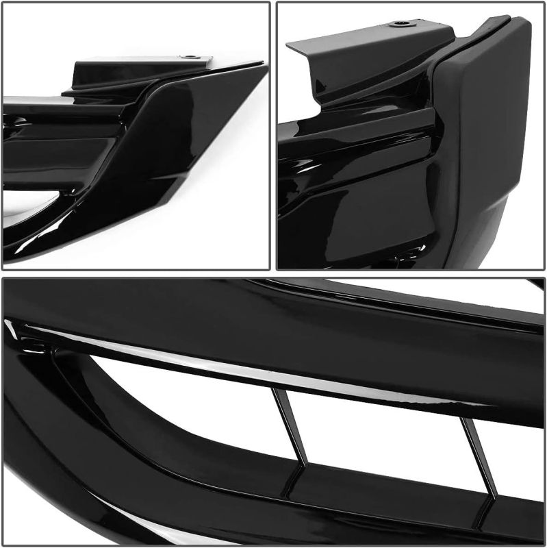 Srednji gril za Honda Accord osme generacije (2013+), ABS plastika, montaža na branik, automatski mjenjač