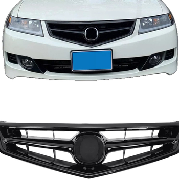 Prednji umetak rešetke za Acura/Honda, ABS plastika, montaža na prednji branik, 2006+ sa automatskim mjenjačem