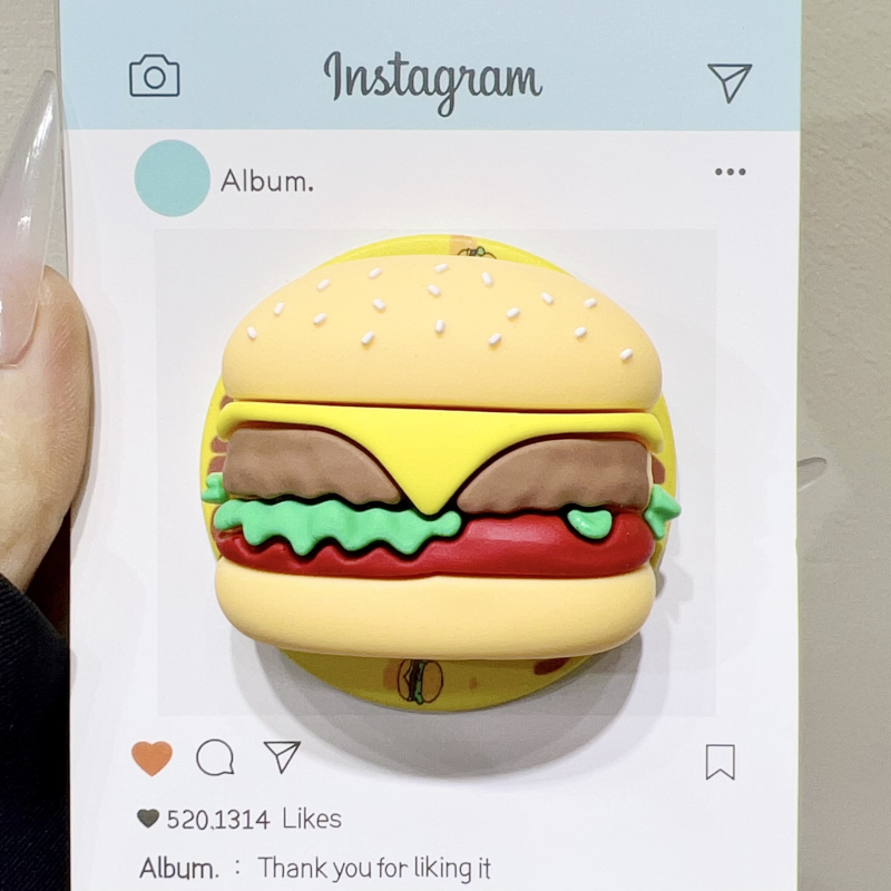 Магнитна въздушна стойка за телефон за пода с MagSafe съвместимост, разтегателна скоба, силикон+ABS+TPU