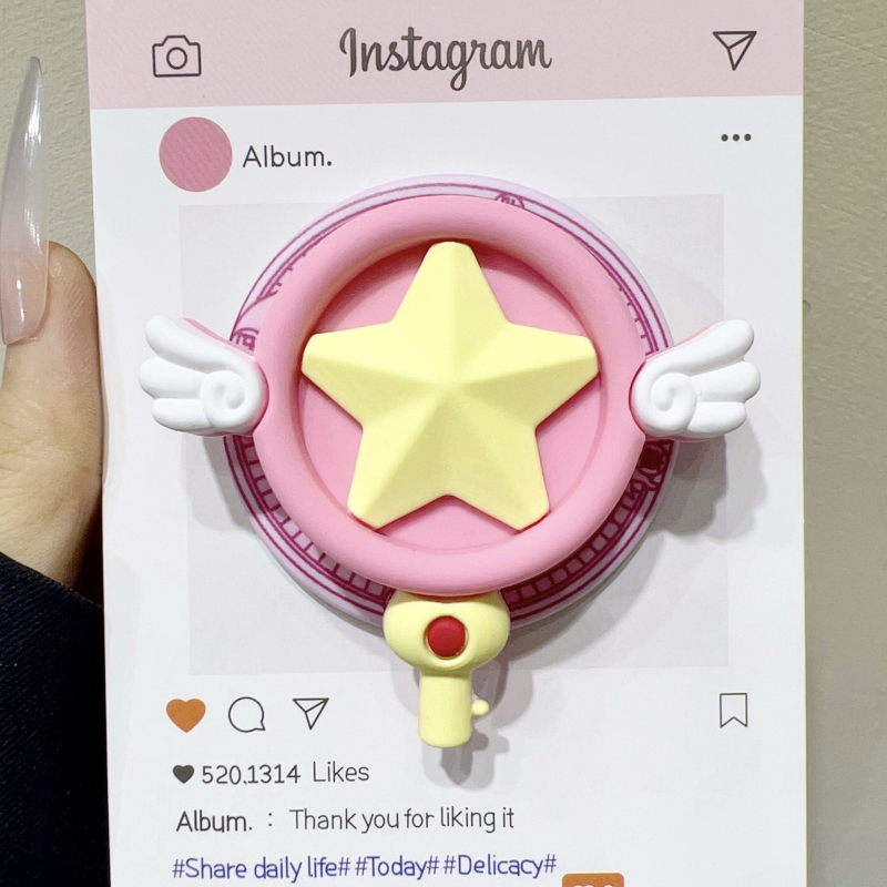 Магнитна въздушна стойка за телефон за пода с MagSafe съвместимост, разтегателна скоба, силикон+ABS+TPU