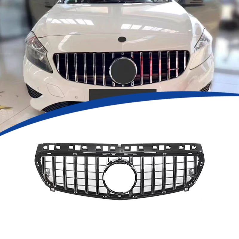 Središnja rešetka hladnjaka ABS plastika Mercedes-Benz A-Class W176 GT (2013–2016)