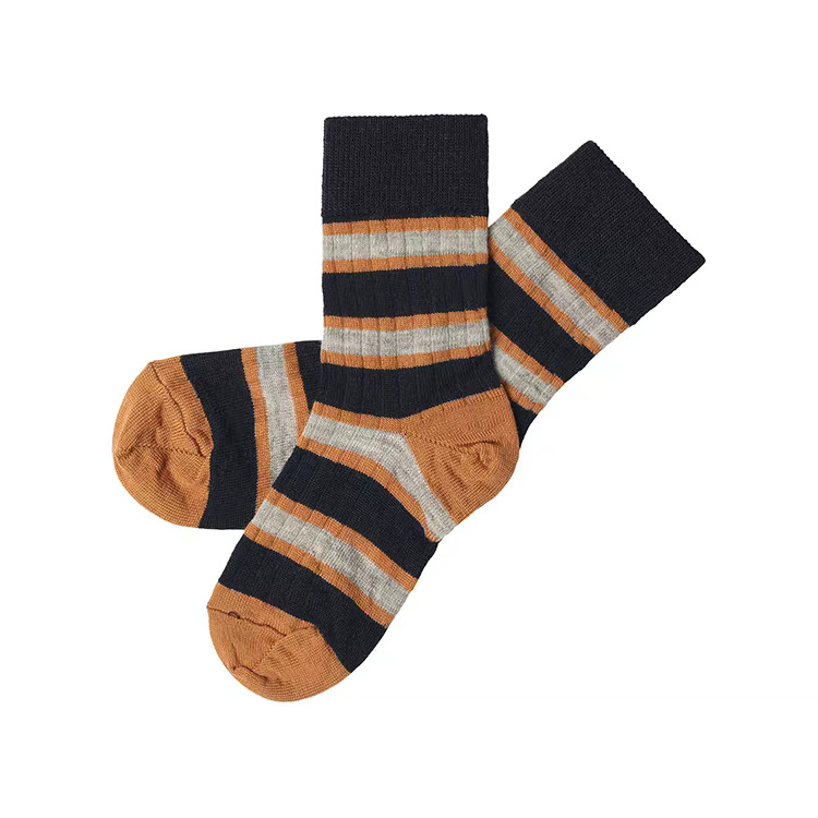 Gyerekeknek szóló pamut középméretű zokni, 3–8 éveseknek, tavasz–ősz–télre alkalmasak (Ősz 2025)