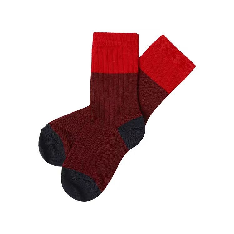 Gyerekeknek szóló pamut középméretű zokni, 3–8 éveseknek, tavasz–ősz–télre alkalmasak (Ősz 2025)