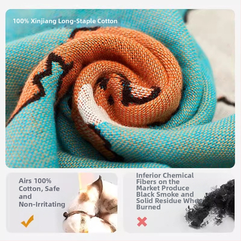 Arsof/eirs Uter z bavlnenej gázy, Jacquard, 32s, 50–80 g, na tvár a ruky