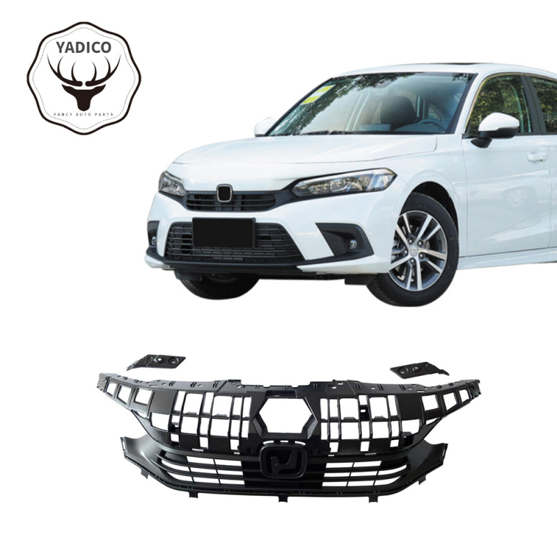 Prednja rešetka za dovod zraka Honda Civic (2022+) — ABS plast; montaža na branicu; kompatibilan s automatskim mjenjačem
