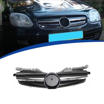 Grila Mercedes-Benz SLK R170 AMG stil, ABS plastika, ugradnja u radijator, modeli 1998-2004