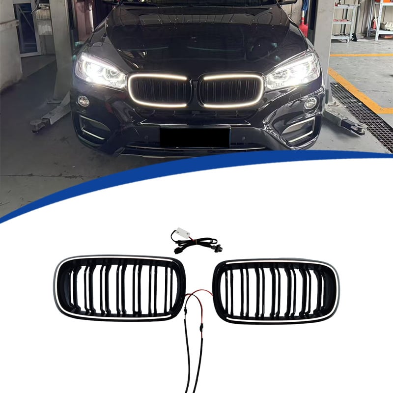 LED rešetka hladnjaka za BMW F15 X5 (2015–2018), ABS plastika, YTOP marka, pribor 222