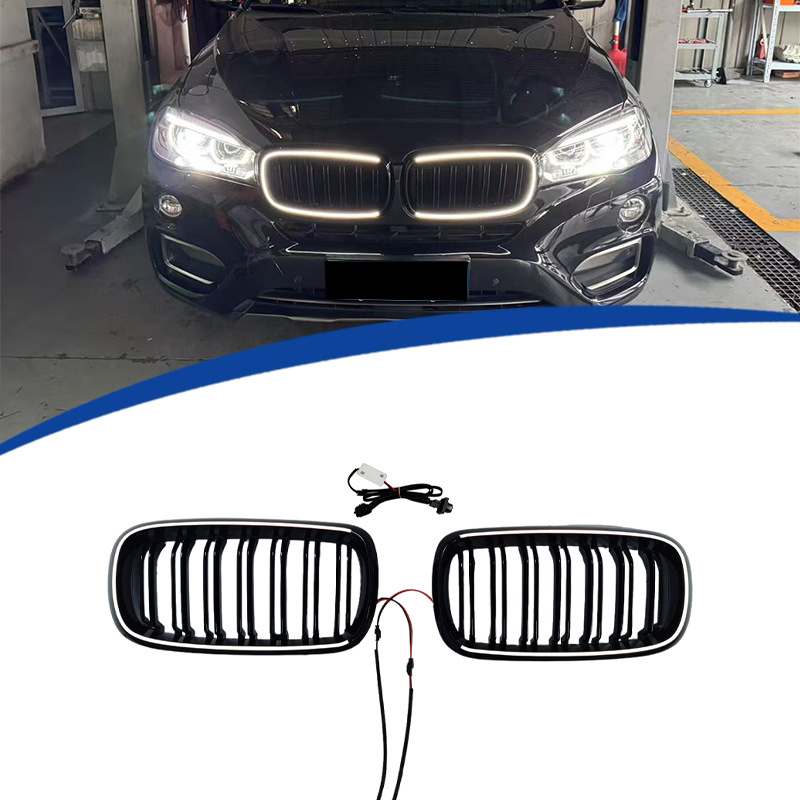 LED rešetka hladnjaka za BMW F15 X5 (2015–2018), ABS plastika, YTOP marka, pribor 222