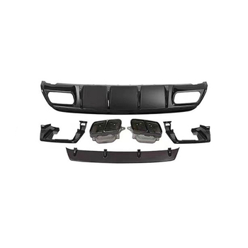 Komplet stražnje usne za Mercedes-Benz A-Class W176 (13-18) A45 stil, ABS plastika, marka YTOP