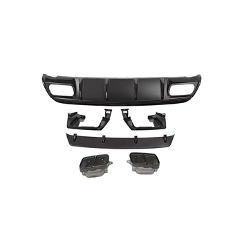 Komplet stražnje usne za Mercedes-Benz A-Class W176 (13-18) A45 stil, ABS plastika, marka YTOP