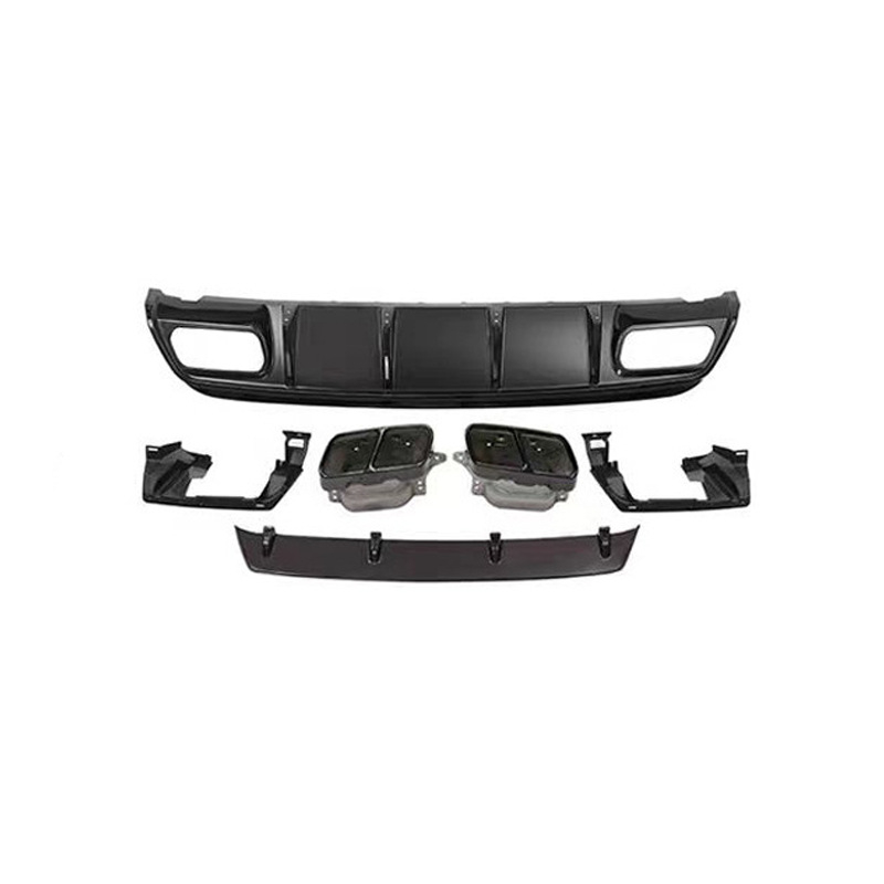 Komplet stražnje usne za Mercedes-Benz A-Class W176 (13-18) A45 stil, ABS plastika, marka YTOP