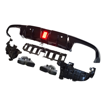 Mercedes-Benz C-Class W205 2-ajtós hátsó lip spoiler Brabus stílus – ABS műanyag, C200/260-hoz, 2015–2021, Márka YTOP, Termékszám 2022-206