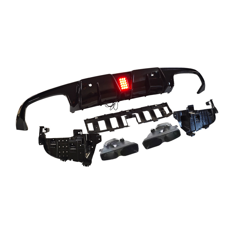 Mercedes-Benz C-Class W205 2-ajtós hátsó lip spoiler Brabus stílus – ABS műanyag, C200/260-hoz, 2015–2021, Márka YTOP, Termékszám 2022-206