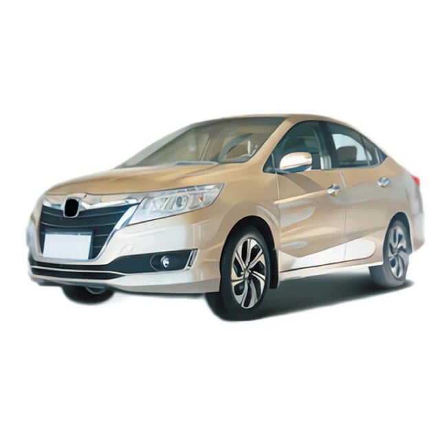 Mid-Grille Assembly Honda Lingpai Criderhez, ABS műanyag, lökhárítóra szerelés, 2014–2022