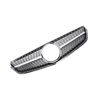 Csillagos előoldali rács Mercedes-Benz E‑Class W207 (2010–2013, 2 ajtós) ABS műanyag, radiátorra szerelés, Alkatrész szám 207
