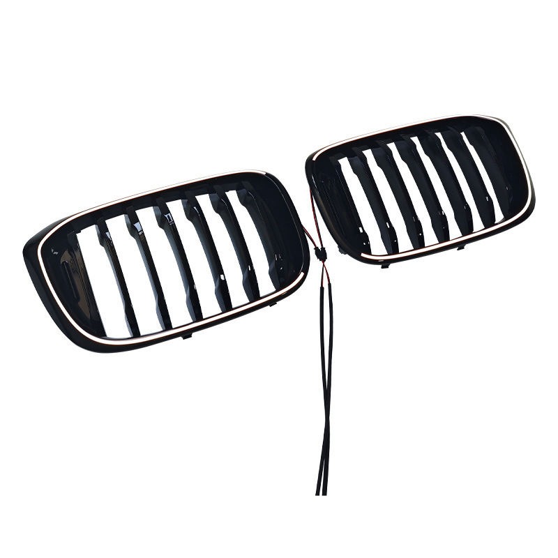 LED rešetka za BMW X3 G01, 2018–2021, ABS plast, ugradnja na radijator