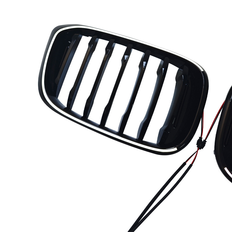 LED rešetka za BMW X3 G01, 2018–2021, ABS plast, ugradnja na radijator