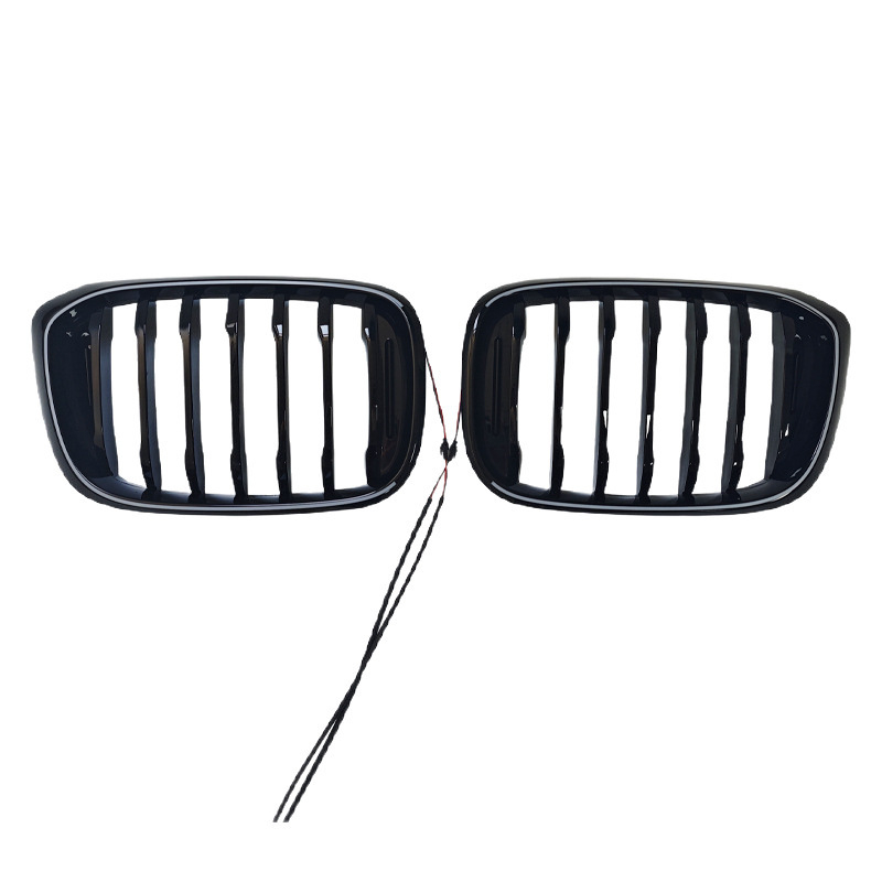 LED rešetka za BMW X3 G01, 2018–2021, ABS plast, ugradnja na radijator