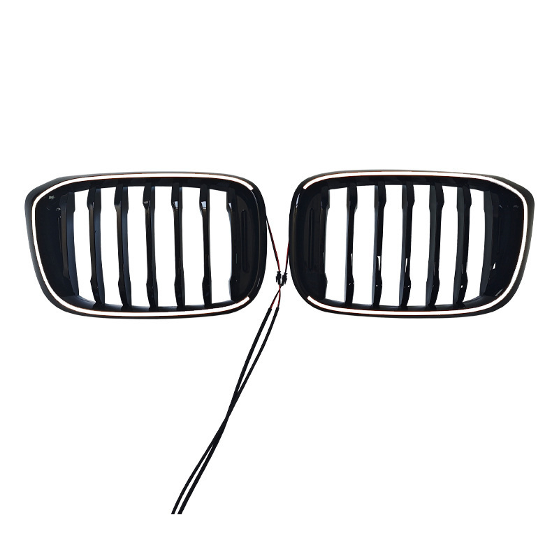 LED rešetka za BMW X3 G01, 2018–2021, ABS plast, ugradnja na radijator