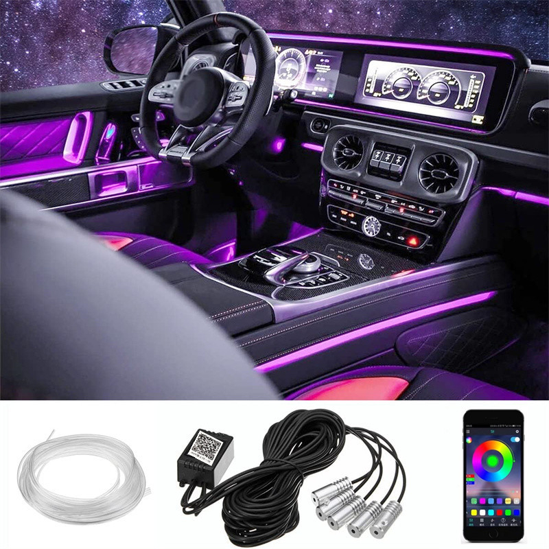 YC49 svjetlo za vrata i instrument ploču automobila – aluminijska legura, 12V, 5W, ugradbena instalacija, univerzalna kompatibilnost