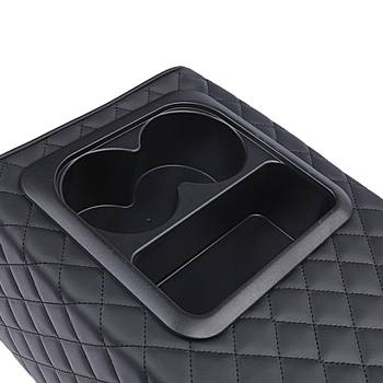 Hátsó könyöklő doboz középső pohártartóval, univerzális kompatibilitás (Márka: Sumu; Anyag: Bőr; Modell: 5016; Súly: 750 g; Telepítési támogatás)