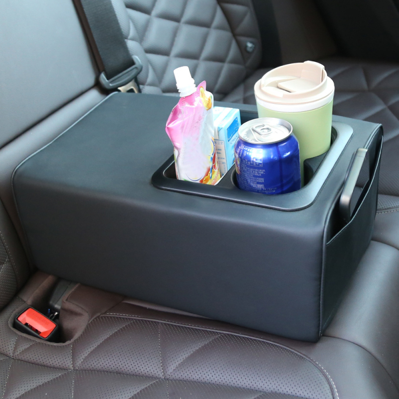 Hátsó könyöklő doboz középső pohártartóval, univerzális kompatibilitás (Márka: Sumu; Anyag: Bőr; Modell: 5016; Súly: 750 g; Telepítési támogatás)