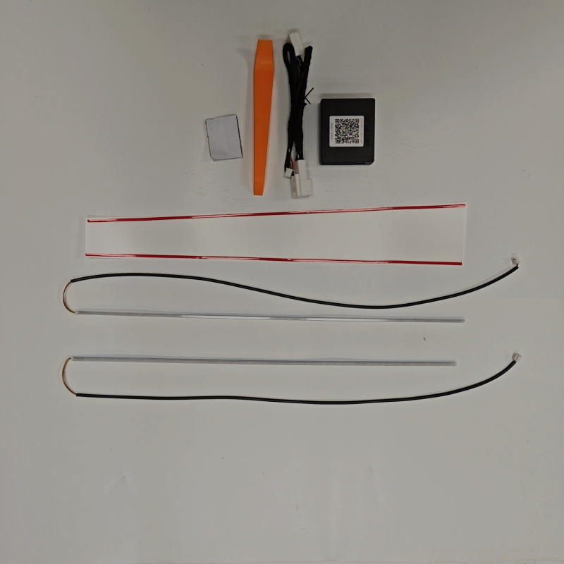 9. generációs Toyota Camry belső LED műszerfal- és középkonzol lámpa (2024) testreszabható beállításokkal