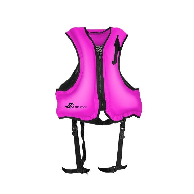 Σωσίβιο κατάδυσης για ενήλικες και παιδιά με ιμάντες ποδιών, φουσκωτό, διπλωτό, φορητό για ασφαλή κατάδυση