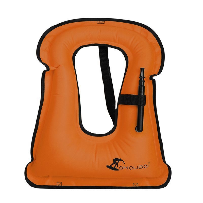 Σωσίβιο κατάδυσης για ενήλικες και παιδιά με ιμάντες ποδιών, φουσκωτό, διπλωτό, φορητό για ασφαλή κατάδυση