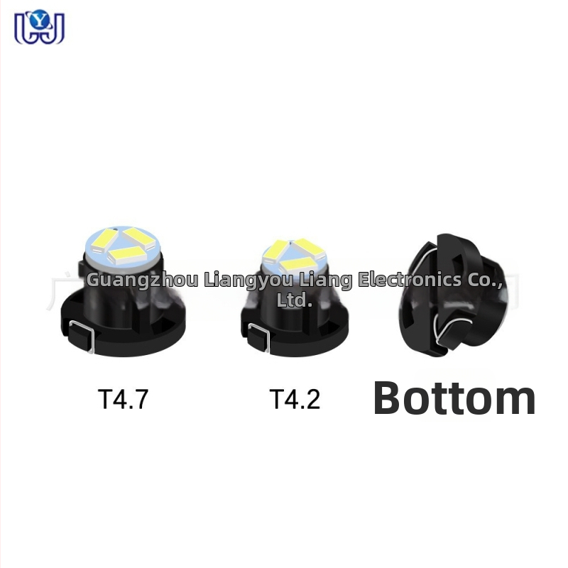 Automobilová LED prístrojová lampa, model T4.2/T4.7, 3014 3SMD, 12V, 6500K, 0.2W, životnosť 50 000 h