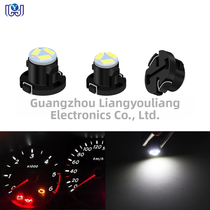 Automobilová LED prístrojová lampa, model T4.2/T4.7, 3014 3SMD, 12V, 6500K, 0.2W, životnosť 50 000 h