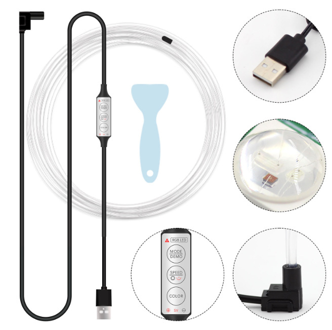 Automobilové palubné LED osvetlenie, model H2, 0,25 W, 5 V, 800 lm, 6500 K