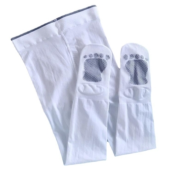 Dječje plesne čarape s protukliznim dnom, tanke 80D, najlon Jacquard