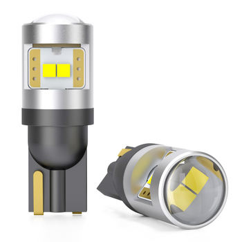 Interiérová LED lampička do auta, CSP T10, 3W, 10–28V, 350 lm, 6000–6500K