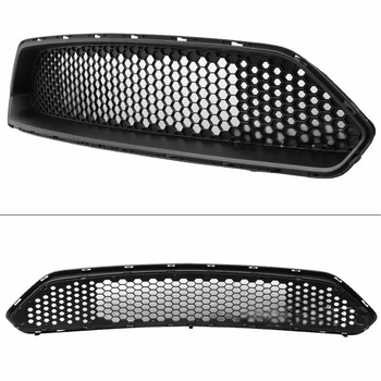 Ford Mustang prednja rešetka sklop 2018-2019, ABS plastika, ugradnja na branik, Qingyu