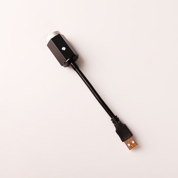 Automobilová vnútorná lampa so laserovým svetlom – model Car Starlight, hliníková zliatina, 5 V, 0,15 W, životnosť 10000 h