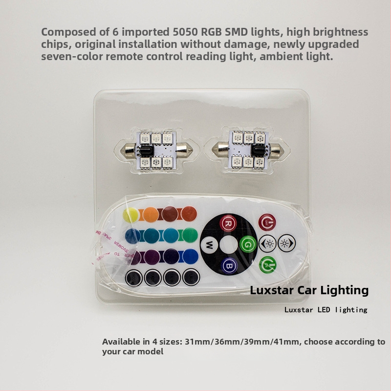 Auto LED lampička na čítanie 5050 SMD, 12V, 200 mA, 7000K