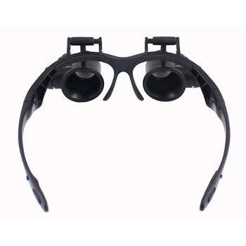 LED лупа за глава с лента и осветление, увеличение 10x/15x/20x/25x, за ремонт на антични бижута и часовници