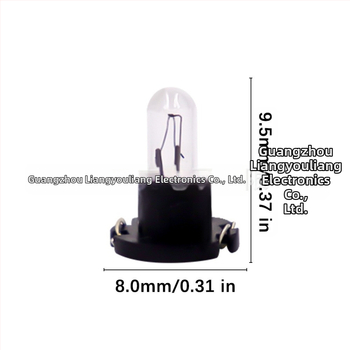 Automobilová prístrojová lampa s halogénovou žiarovkou, model T3/T4.2/T4.7, 12V, 2W, 120 lm