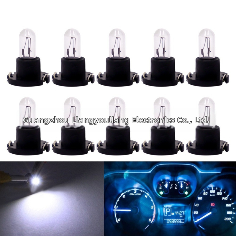 Automobilová prístrojová lampa s halogénovou žiarovkou, model T3/T4.2/T4.7, 12V, 2W, 120 lm