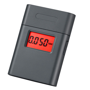 F838 – Hordozható, kézi alkoholszint-ellenőrző, kulcstartóval, LED kijelzővel