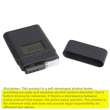 Tester alkoholu z dychu F838 – Prenosný, ručný, s kľúčenkou a LED displejom