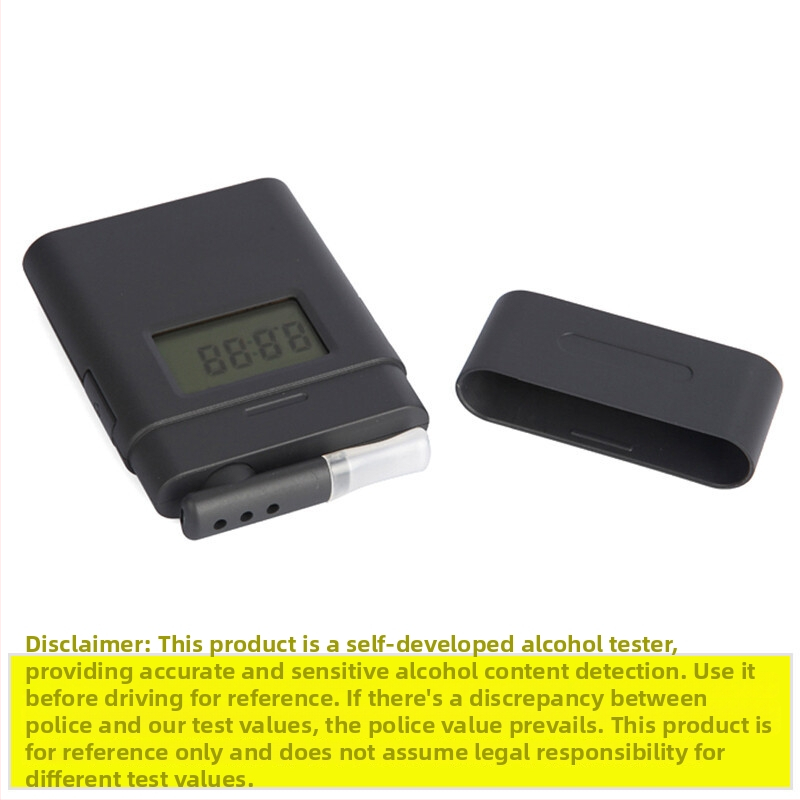 Tester alkoholu z dychu F838 – Prenosný, ručný, s kľúčenkou a LED displejom